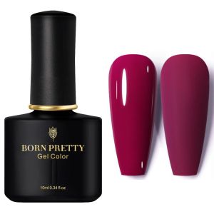 Born Pretty 10Ml Black Spar Series Glossy / Matte Uv Gel Polish Long Lasting Uv Nail Polish Need Uv Lamp To Cure Uv Gel Polish