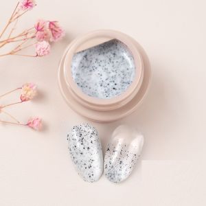 Gdcoco 5Ml 6 Colors Set Black Gravel Series Uv Gel Polish Function Gel Paint Glamour Color Painting Gel Need Uv Lamp To Cure Uv Gel Polish (Brush Not Included)