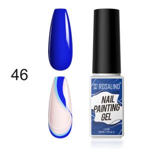 Rosalind 5Ml Soak Off Nail Art Colors Liner Gel Polish Uv Lamp Painting Gel Need Uv Lamp To Cure Uv Gel Polish