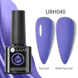 Ur Sugar 7Ml Glossy / Matte Uv Gel Polish Long Lasting Uv Nail Polish Need Uv Lamp To Cure Uv Gel Polish