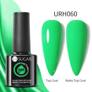 Ur Sugar 7Ml Glossy / Matte Uv Gel Polish Long Lasting Uv Nail Polish Need Uv Lamp To Cure Uv Gel Polish