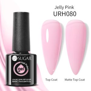 Ur Sugar 7Ml Glossy / Matte Uv Gel Polish Long Lasting Uv Nail Polish Need Uv Lamp To Cure Uv Gel Polish