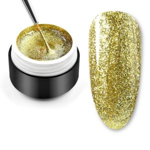 Venalisa Super Platinum Color Nail Painting Gel Drawing Gel UV Gel Polish Need UV Lamp To Cure UV Gel Polish (Brush Not Included)